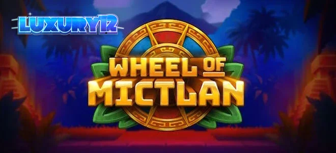Tampilan visual slot Wheel of Mictlan dengan nuansa kuil kuno